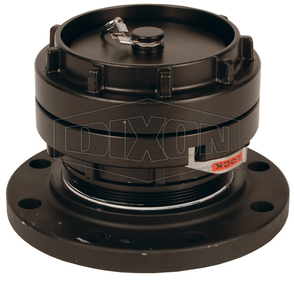 150# Carbon Steel Flange x Storz with Cap